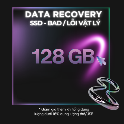 Data Recovery SSD - Bad Sector / Lỗi vật lý 128GB