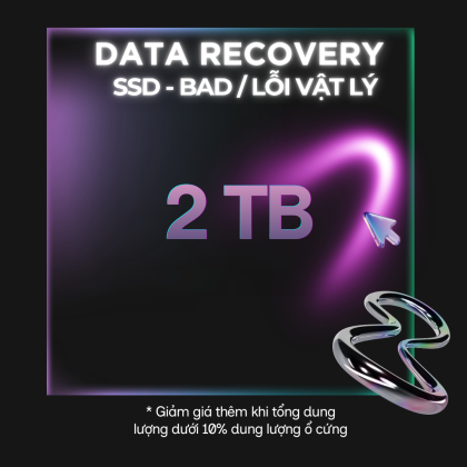 Data Recovery SSD - Bad Sector / Lỗi vật lý 2TB
