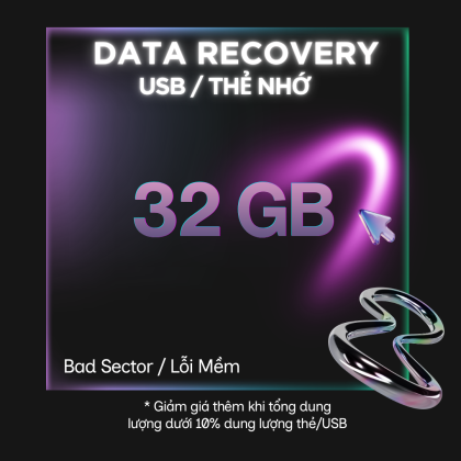 Data Recovery USB / Thẻ Nhớ -  Bad Sector 32GB